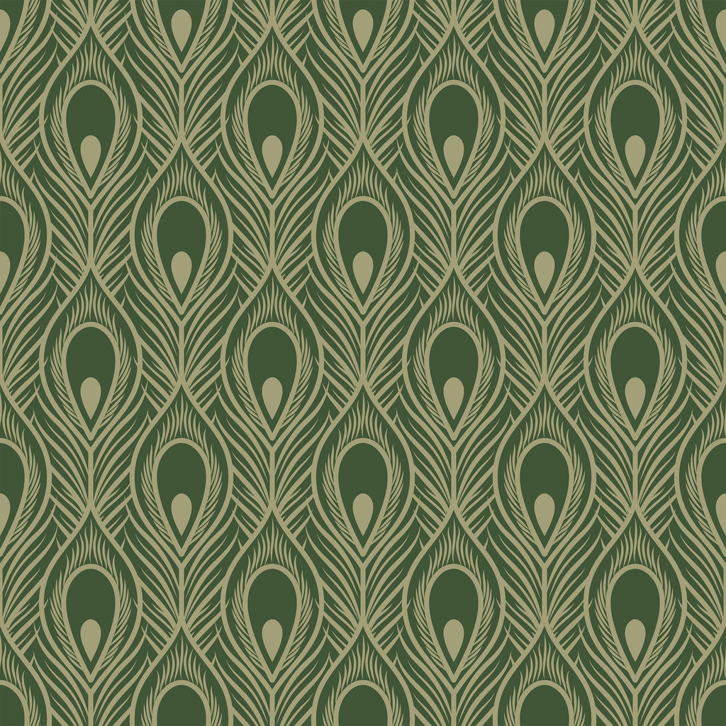 Peacock Feather Wallpaper