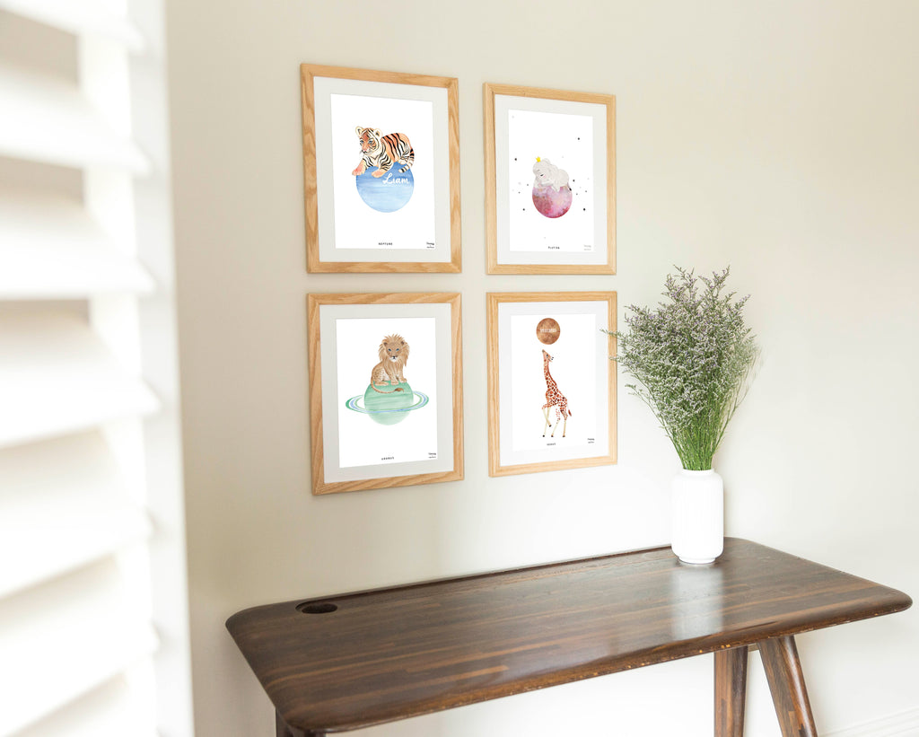The Giraffe and Venus Art Print
