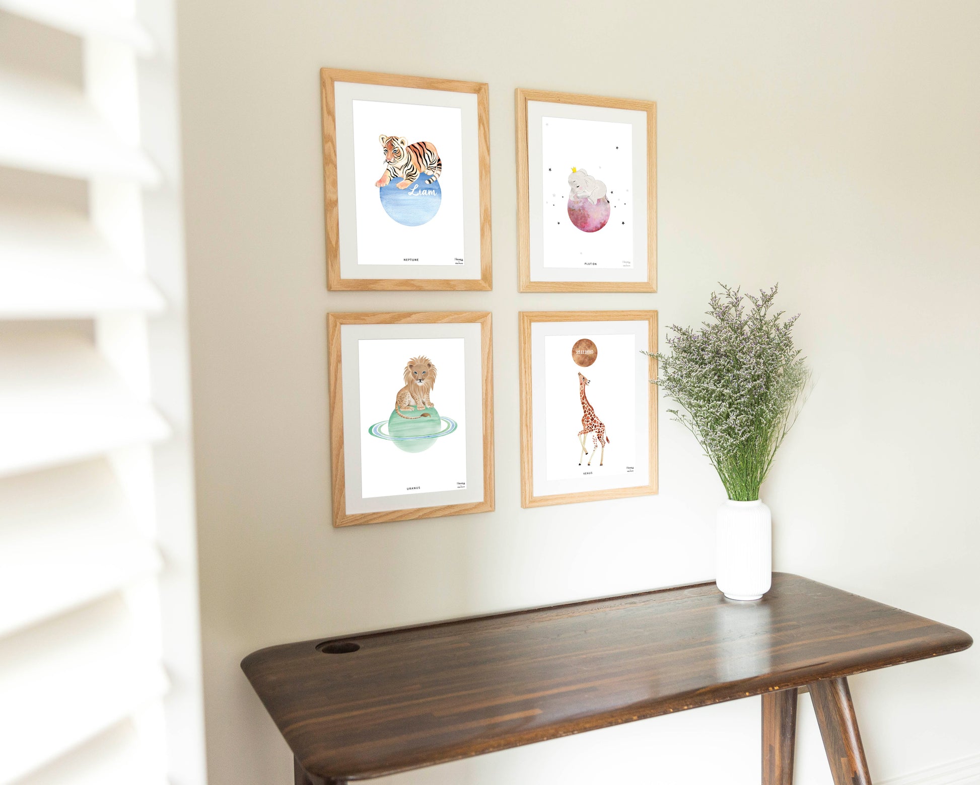 The Giraffe and Venus Art Print