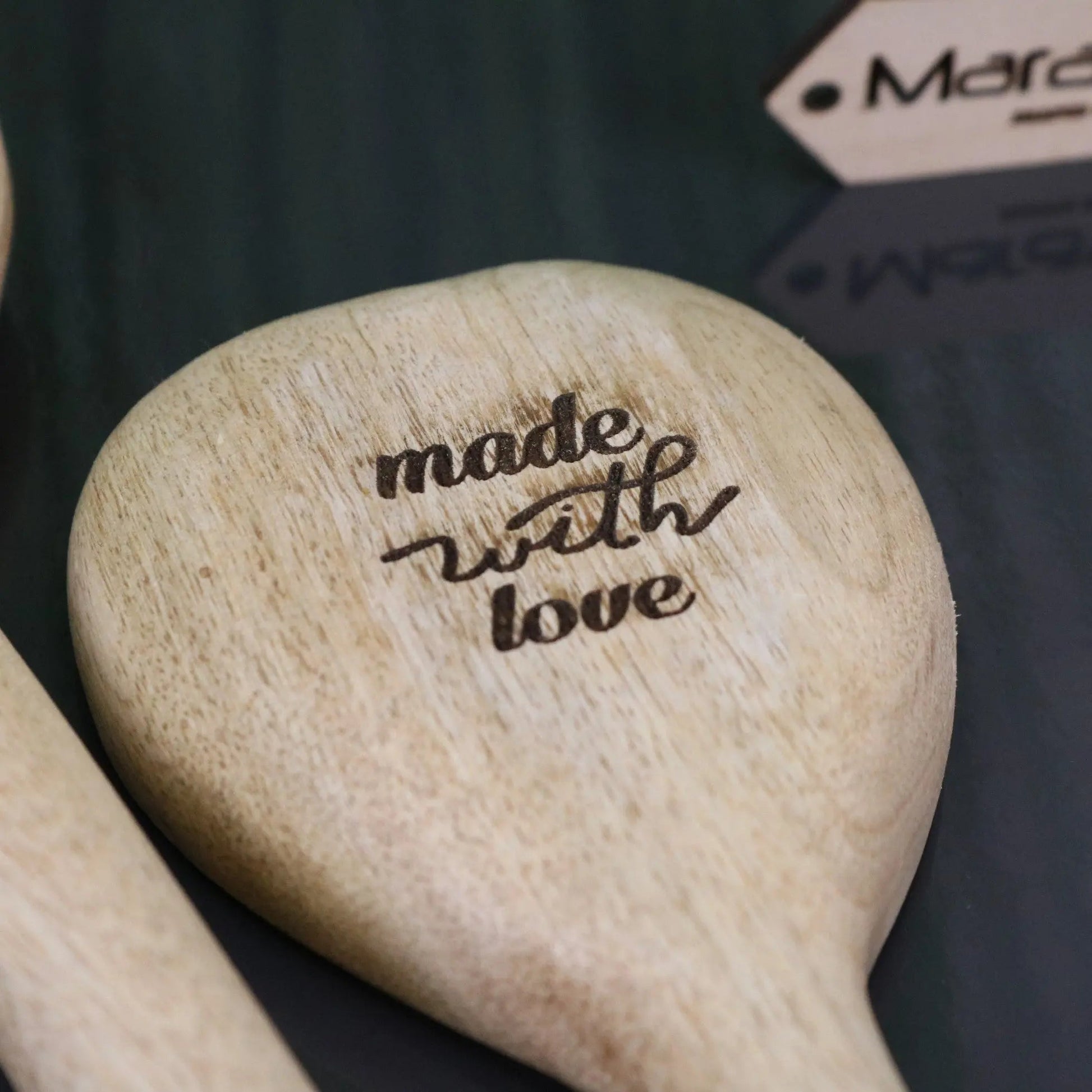 Heart Wooden Spoon Set of 2