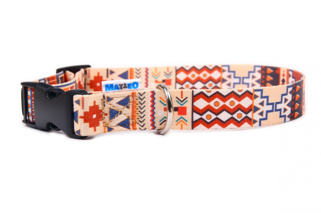Boho Collection Dog Leash – A style that combines hippie blaze of colors with casual surfers and bohemian originality. by Matteo at www.brixbailey.com