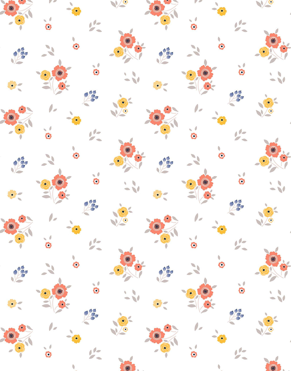 Wildflower Meadow Wallpaper