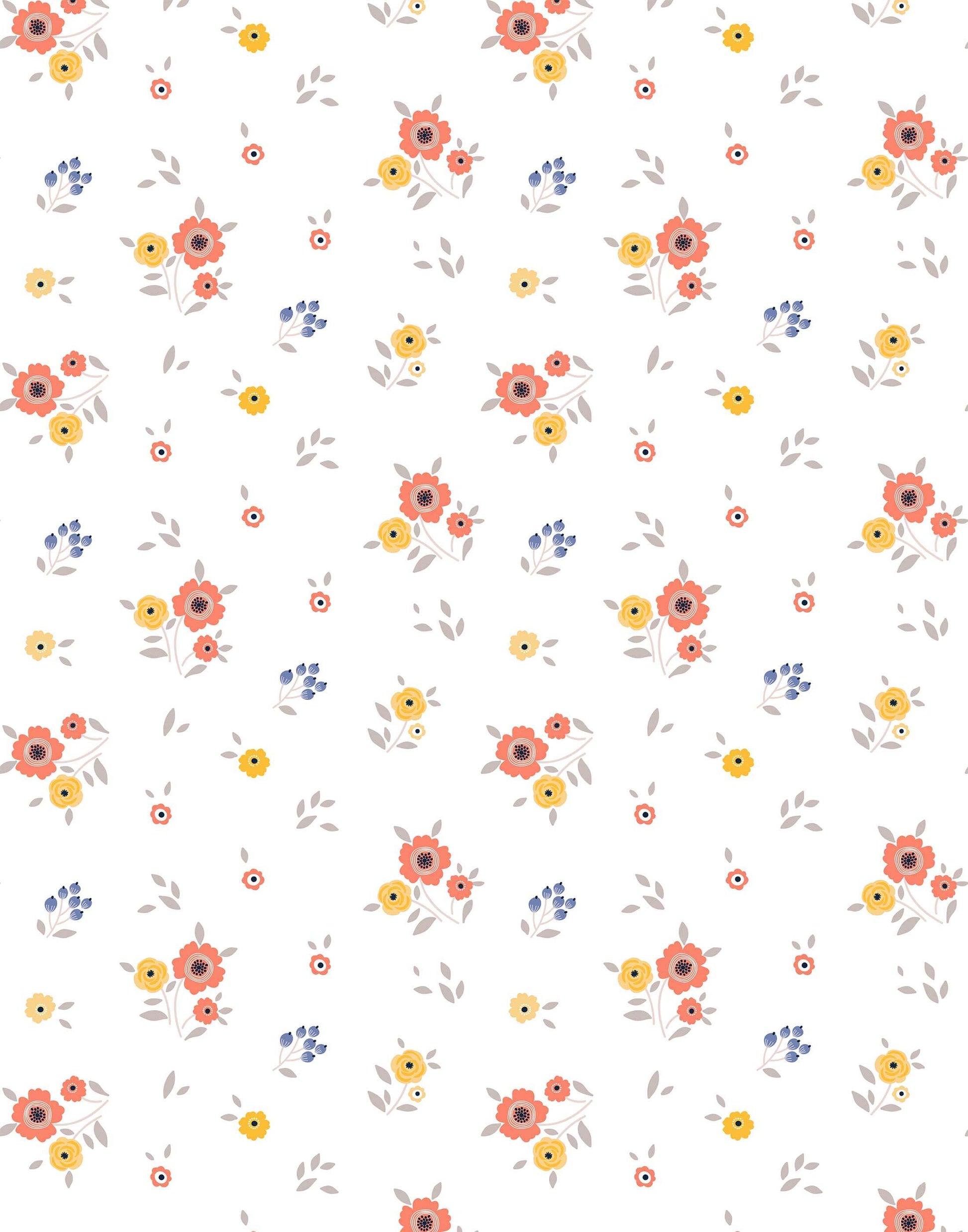 Wildflower Meadow Wallpaper