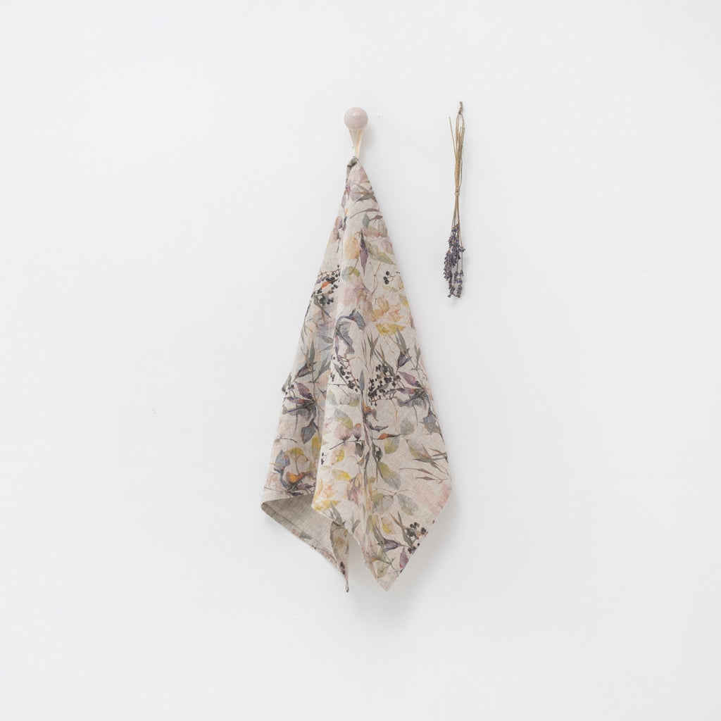 Durable Linen Kitchen Towel – Vintage & Handmade by Linen Tales at www.brixbailey.com