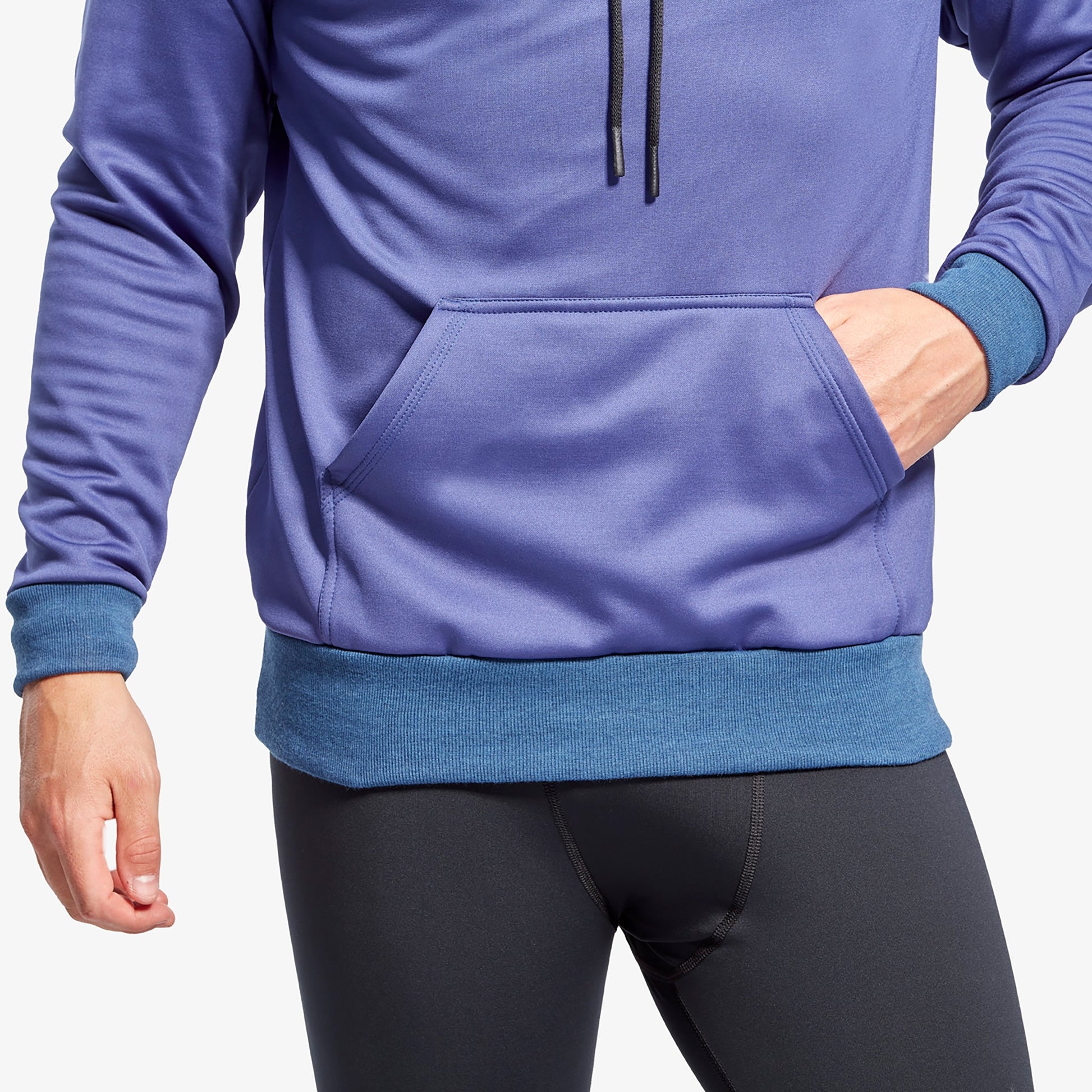 Men's Infrared Hoodie in Grey and Blue