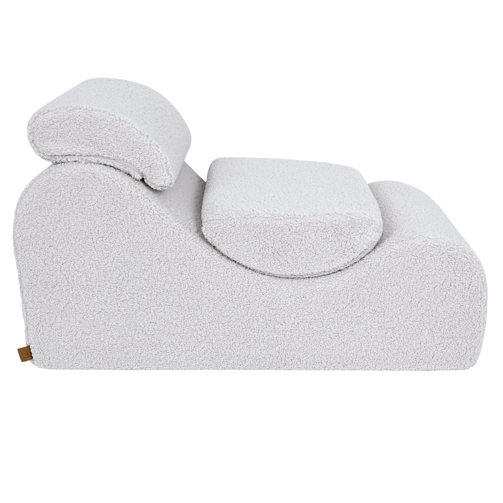Wave Lounger - Modern S-Shaped Chair for Youth Comfort & Style by MeowBaby at www.brixbailey.com