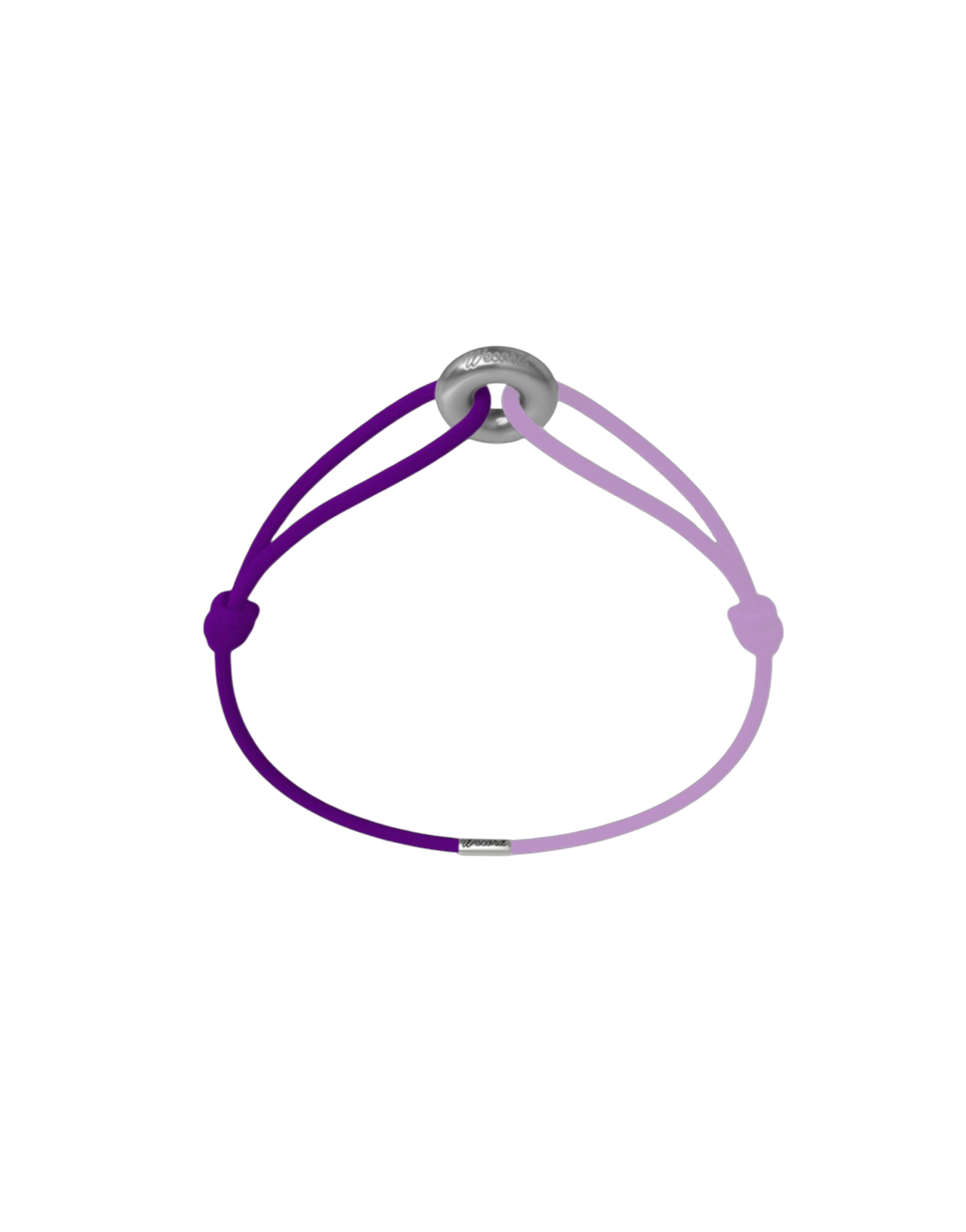 Women's Day Cord Bracelet in Purple and Lavender