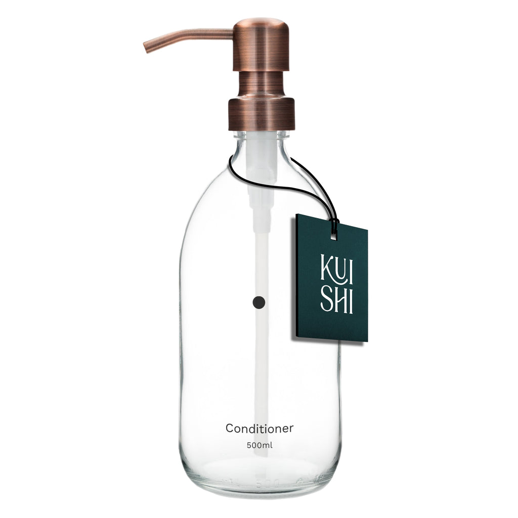 Clear Glass Soap Dispenser 500ml