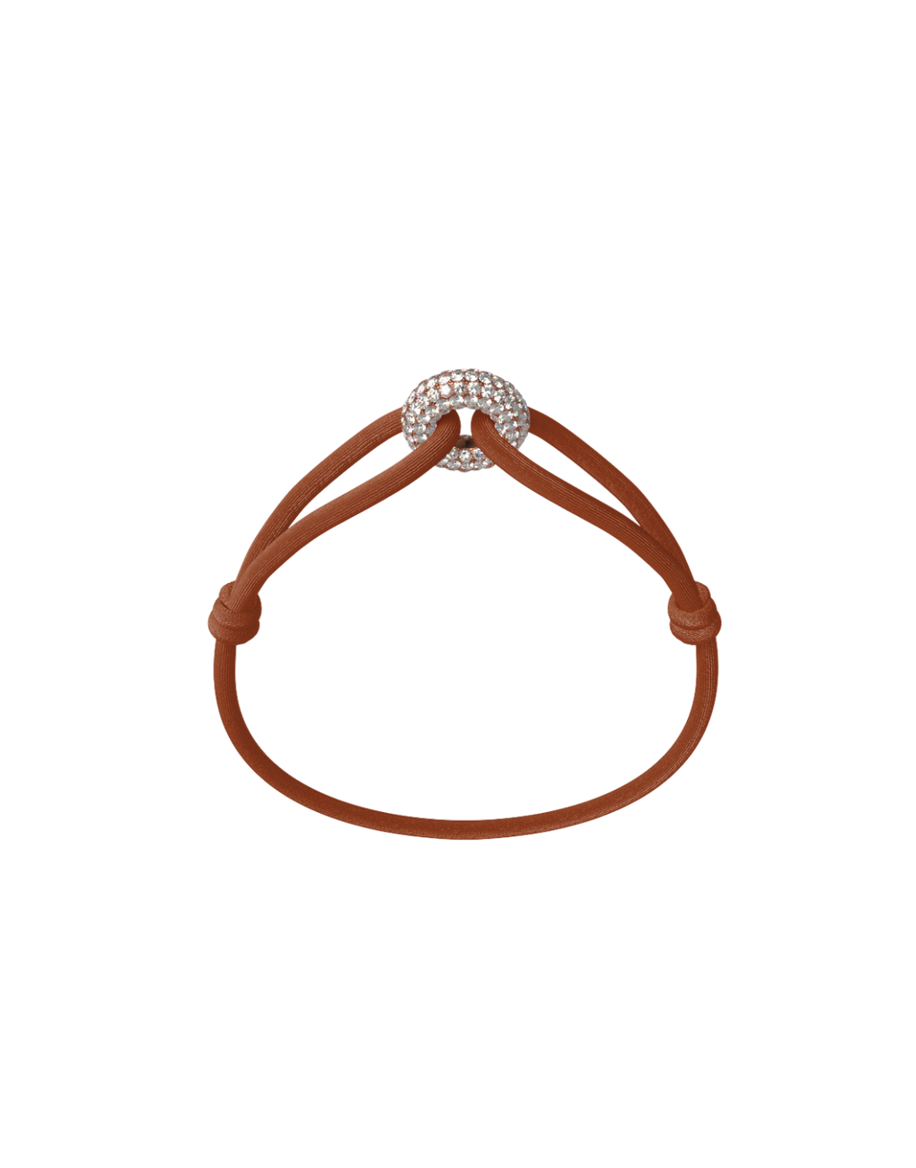 Rose Soho Pave Cord Bracelet