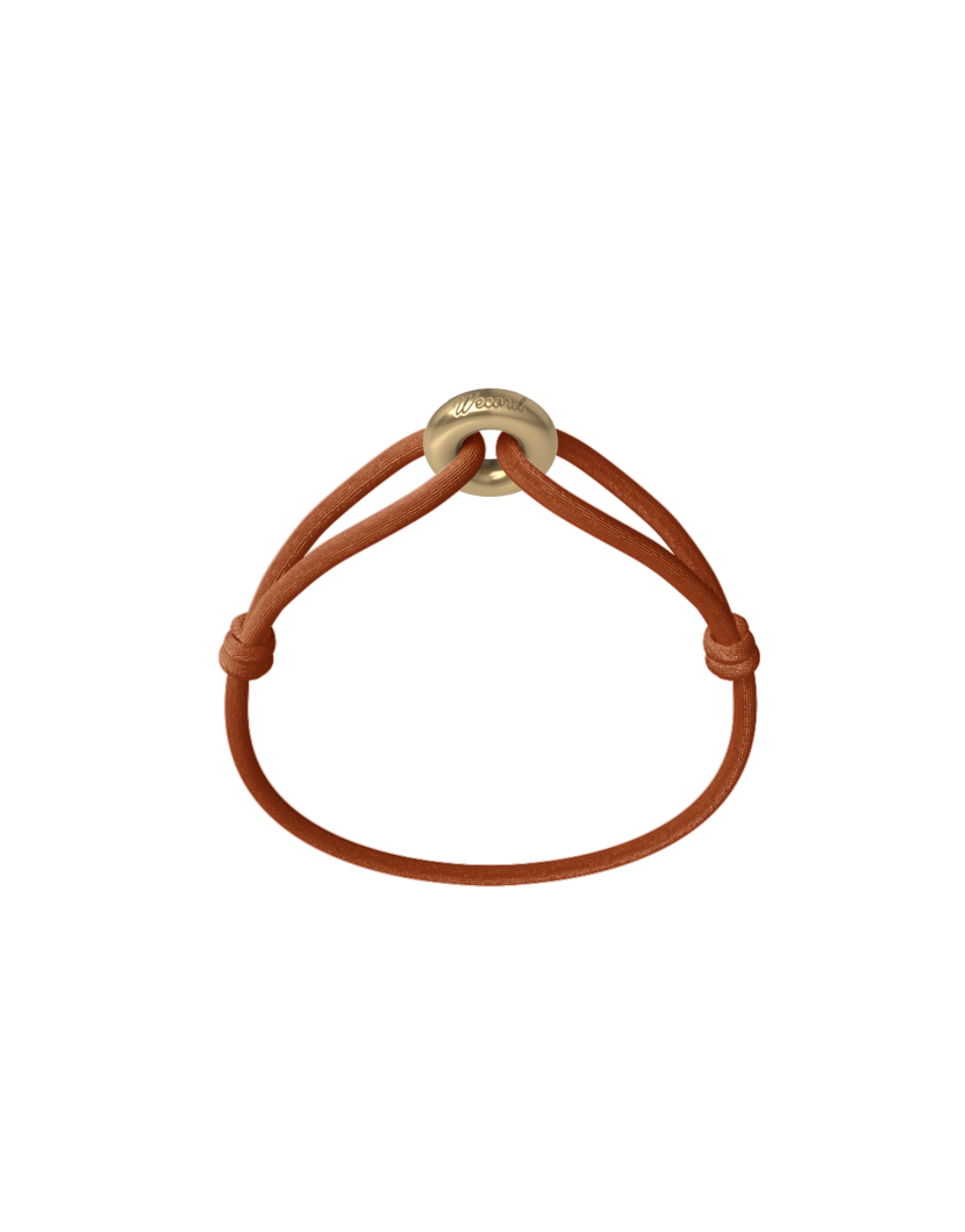 Golden Cord Bracelet Handcrafted in Sterling Silver