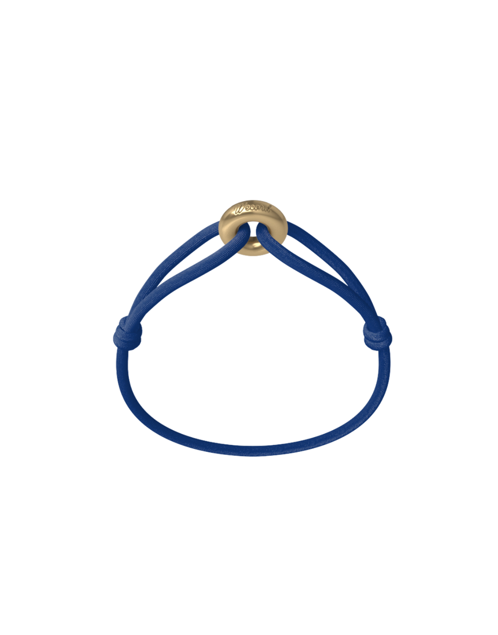 Golden Cord Bracelet Handcrafted in Sterling Silver
