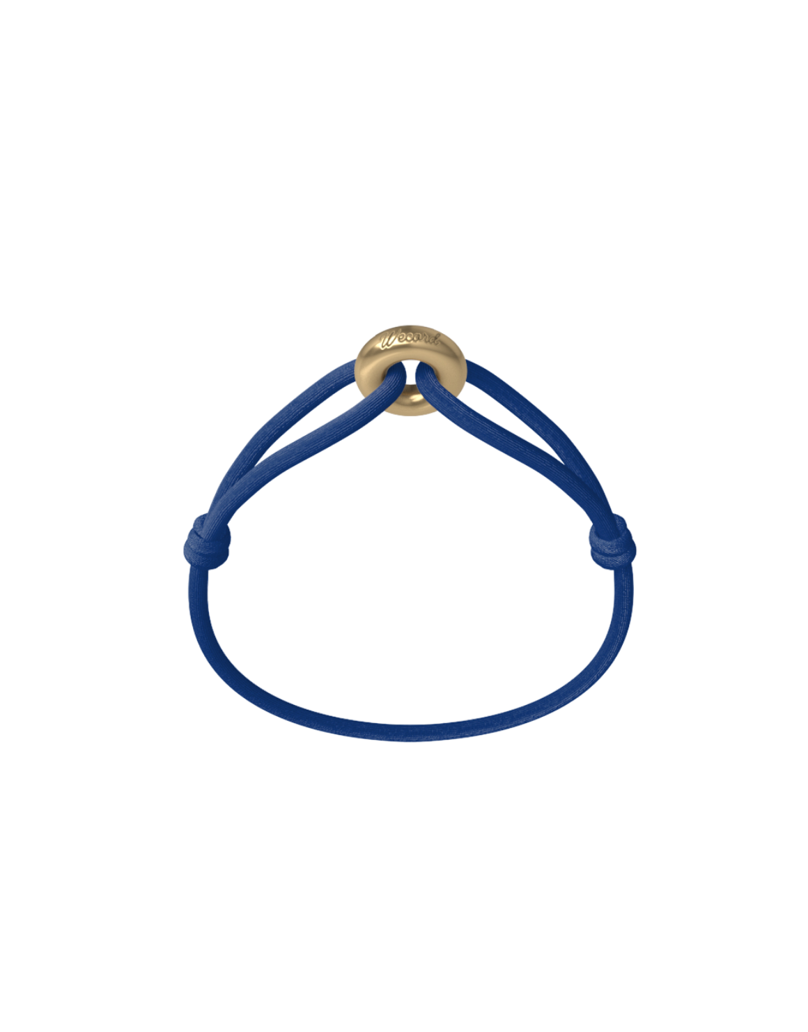 Golden Cord Bracelet Handcrafted in Sterling Silver