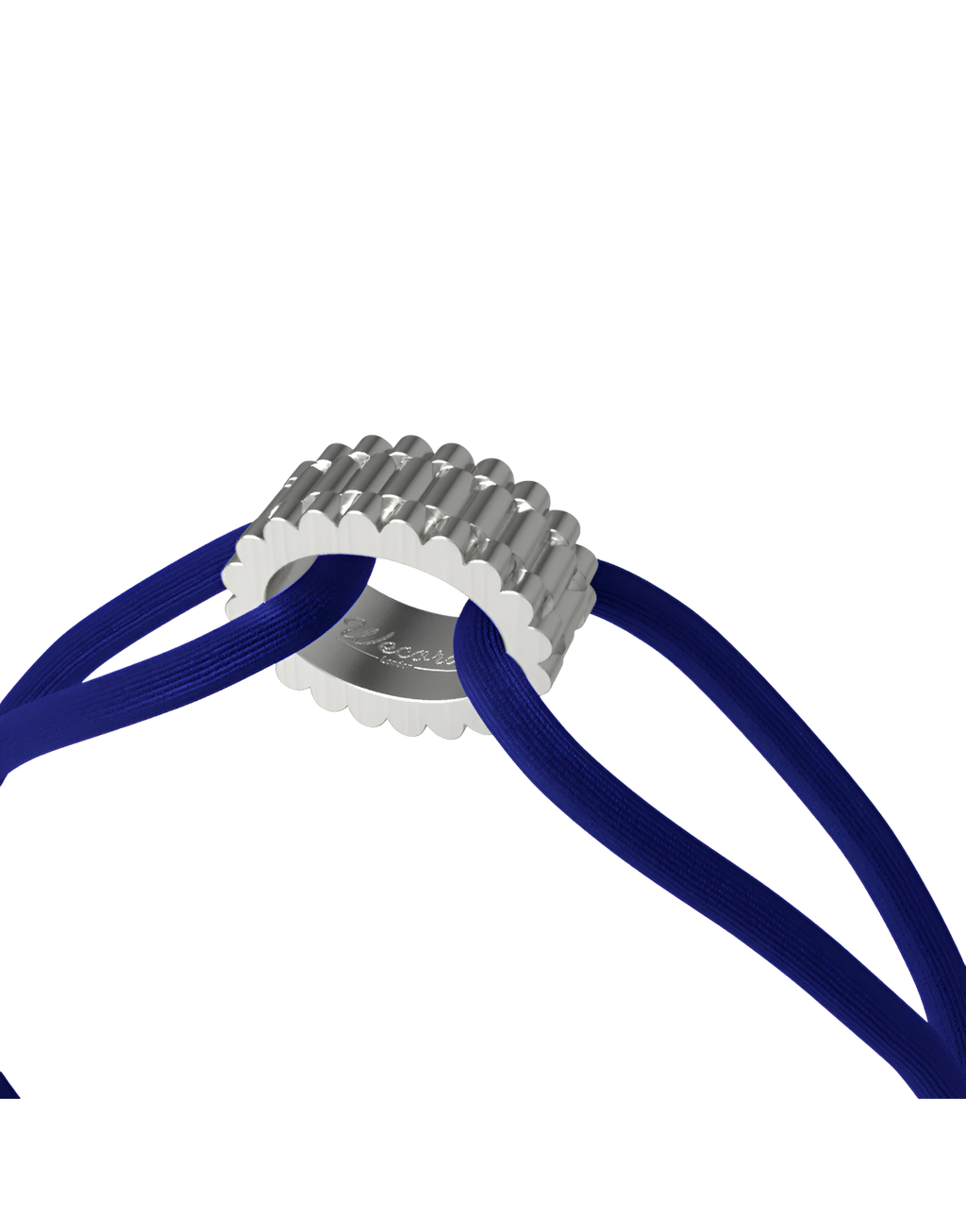 Regent Cord Bracelet in Sterling Silver