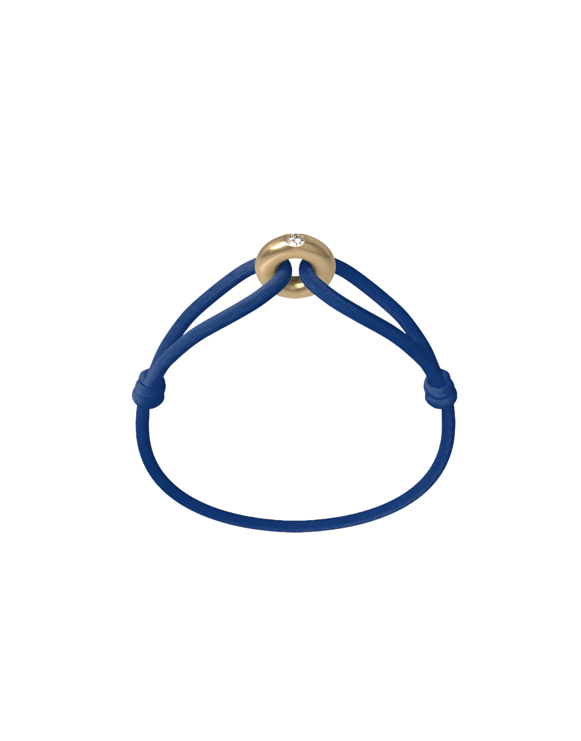 Golden Diamond Cord Bracelet