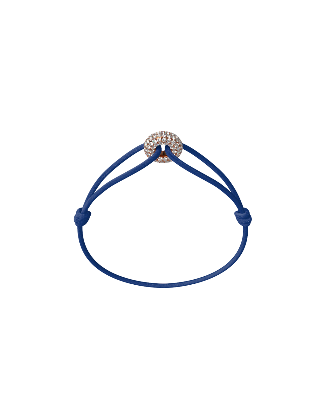 Mini Rose Soho Pave Cord Bracelet