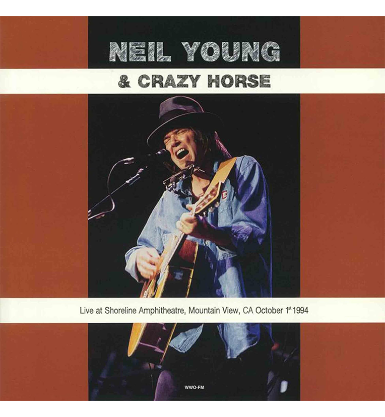 Neil Young and Crazy Horse Live at Shoreline Amphitheatre 1994 12 Inch Album 180g Translucent Green Vinyl