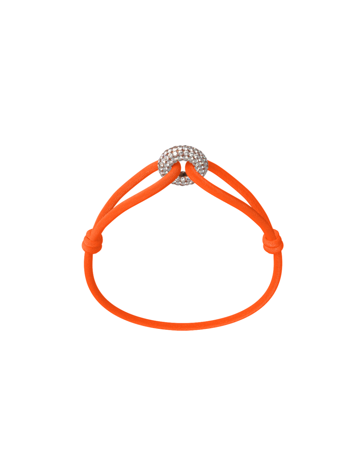 Rose Soho Pave Cord Bracelet