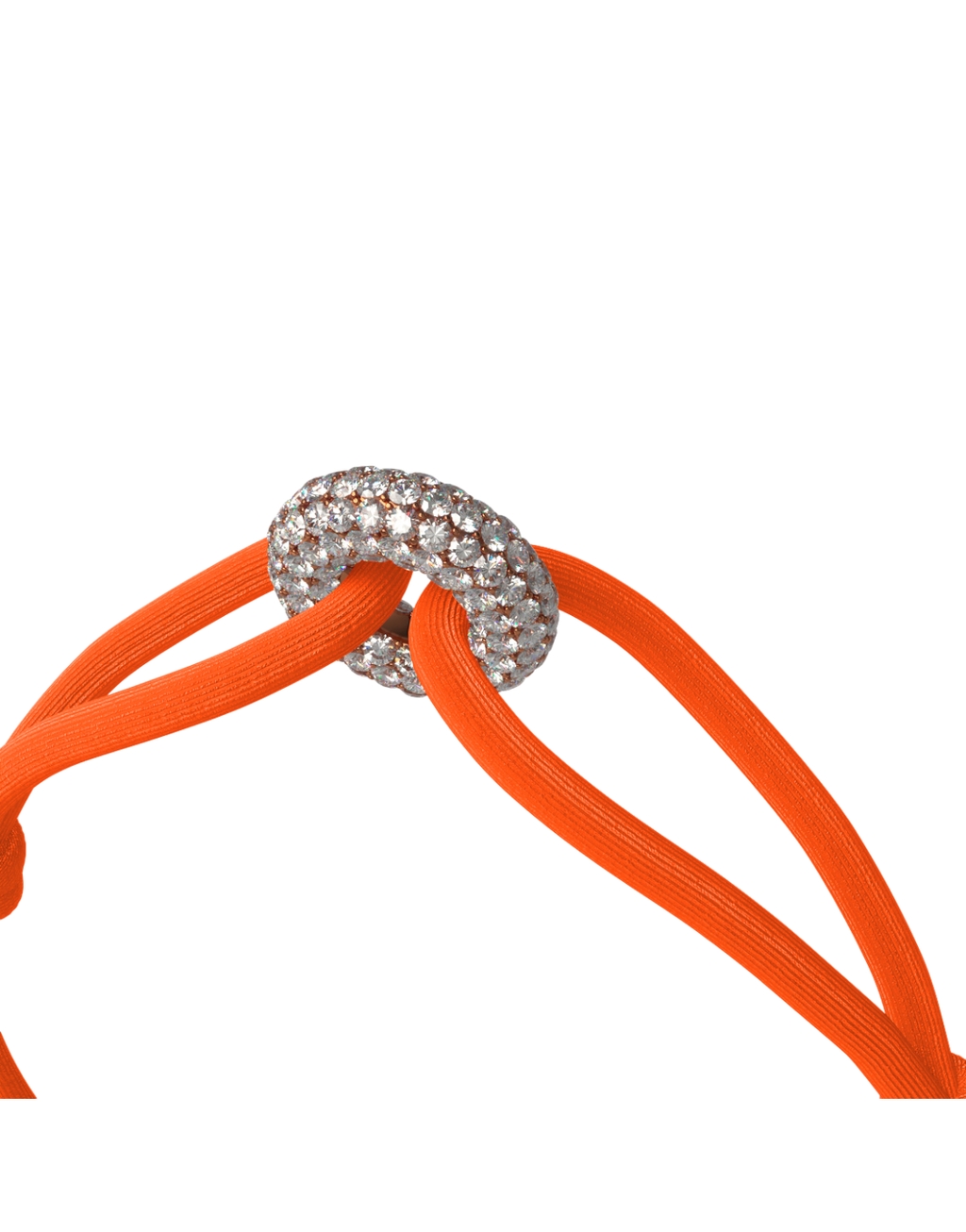 Rose Soho Pave Cord Bracelet