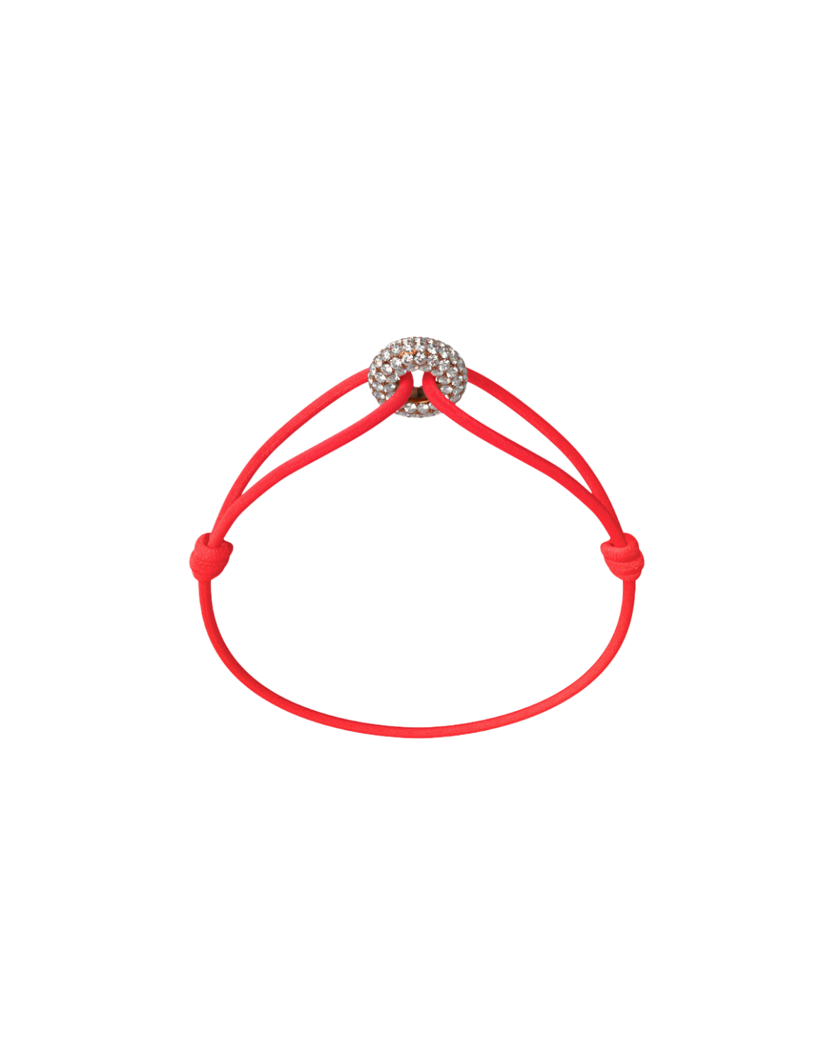 Mini Rose Soho Pave Cord Bracelet