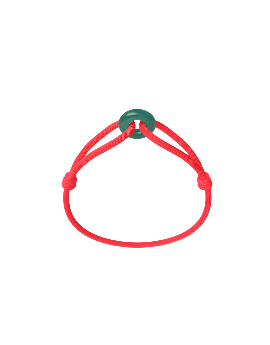 Green Soho Cord Bracelet