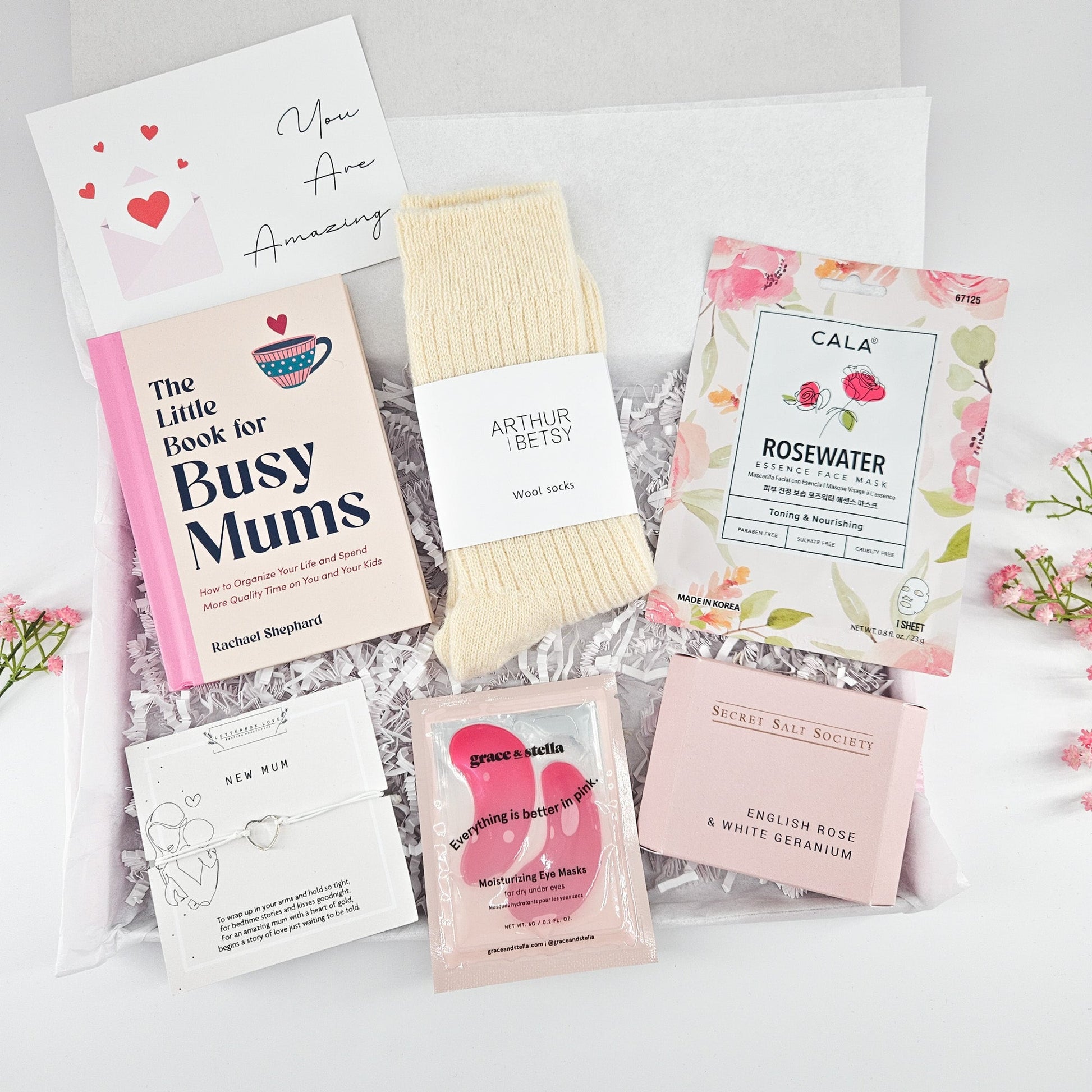 New Mum Pamper Hamper Postpartum Gift Box