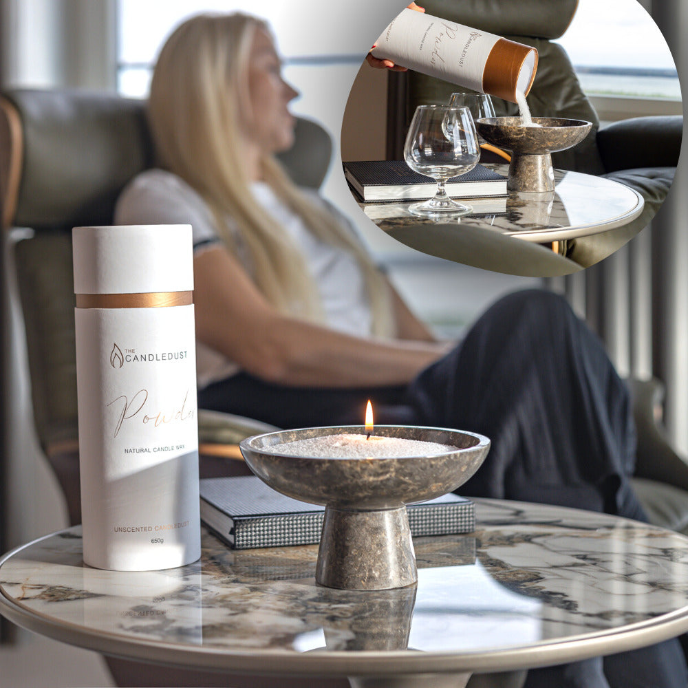 Customizable Powdered Candle – Eco-Friendly & Long-Lasting Scent by Candledust at www.brixbailey.com