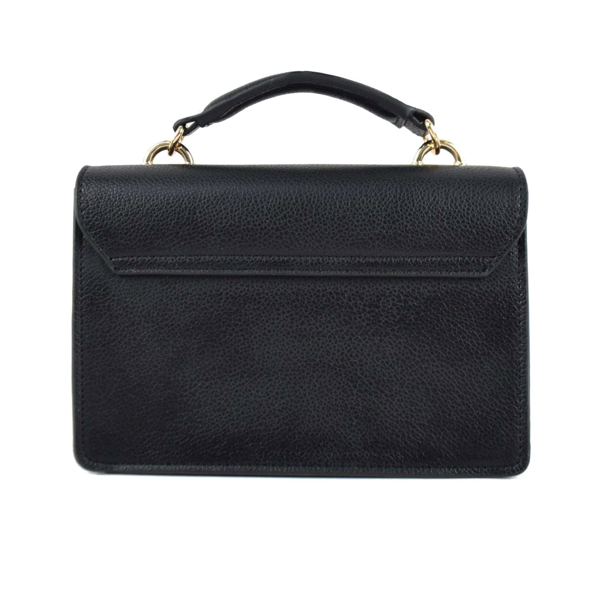 Nova Star Studded Handbag in Black and Gold