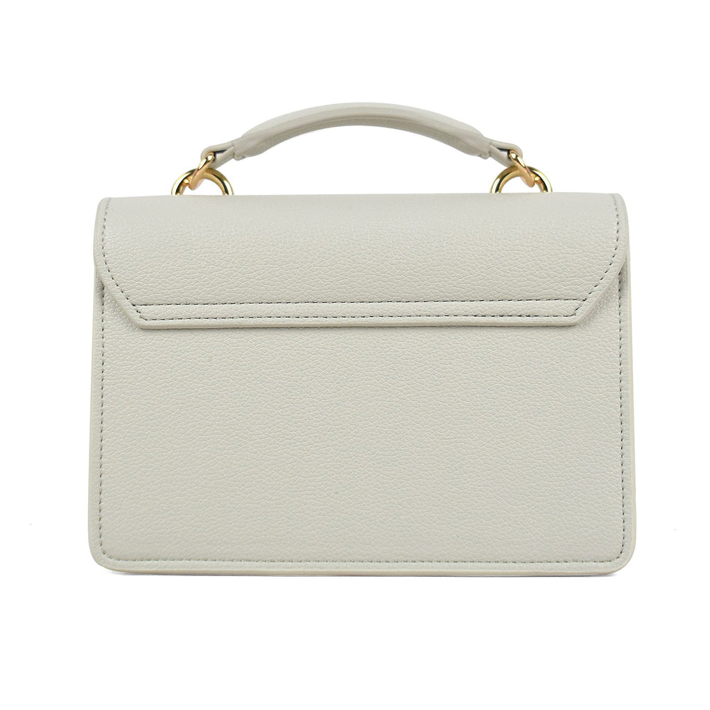 Nova Star Studded Handbag in Grey and Gold
