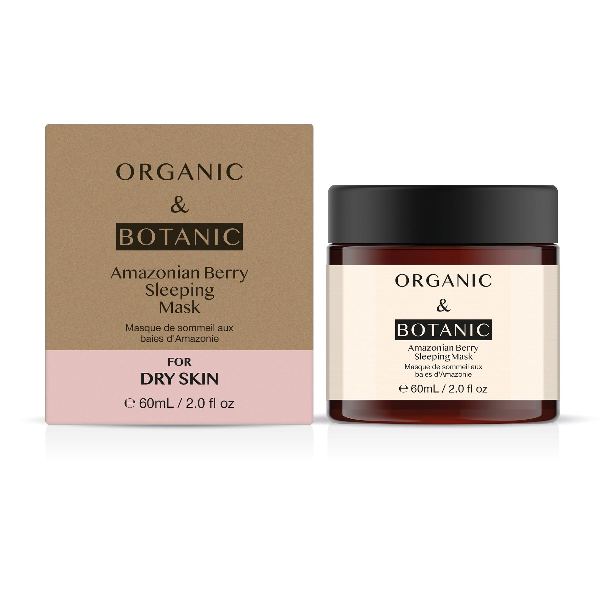 Amazonian Berry Serum and Sleeping Mask with Madagascan Coconut Day Cream and Eye Serum