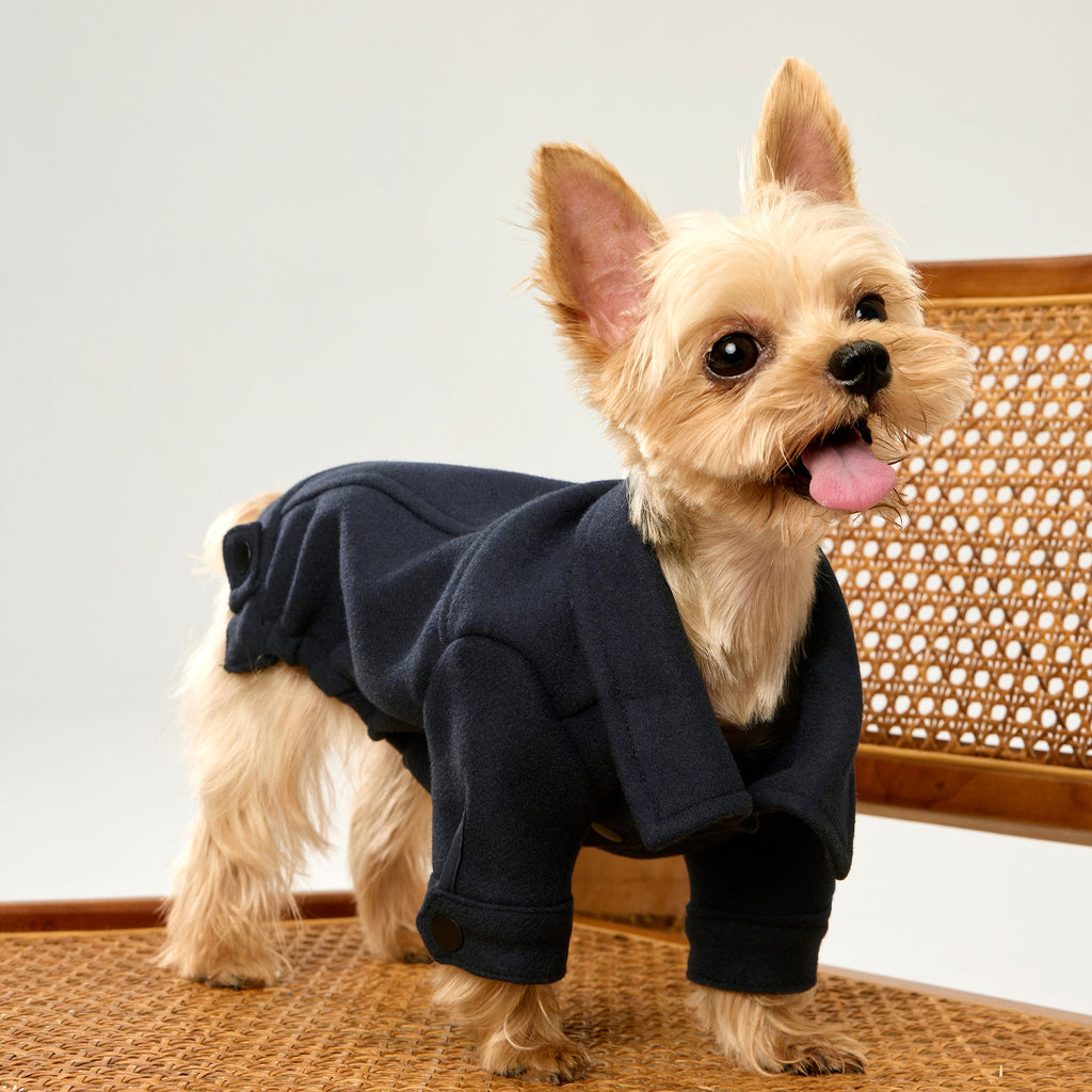 Navy Wool Jacket