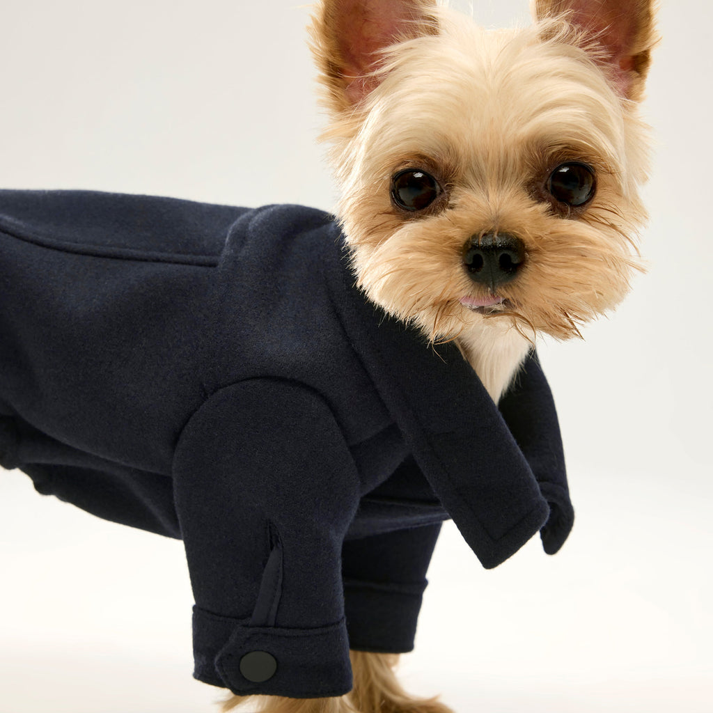 Navy Wool Jacket