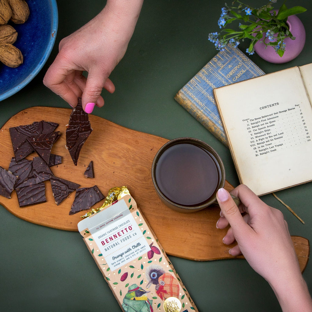 Dark Chocolate Orange and Chilli Bar
