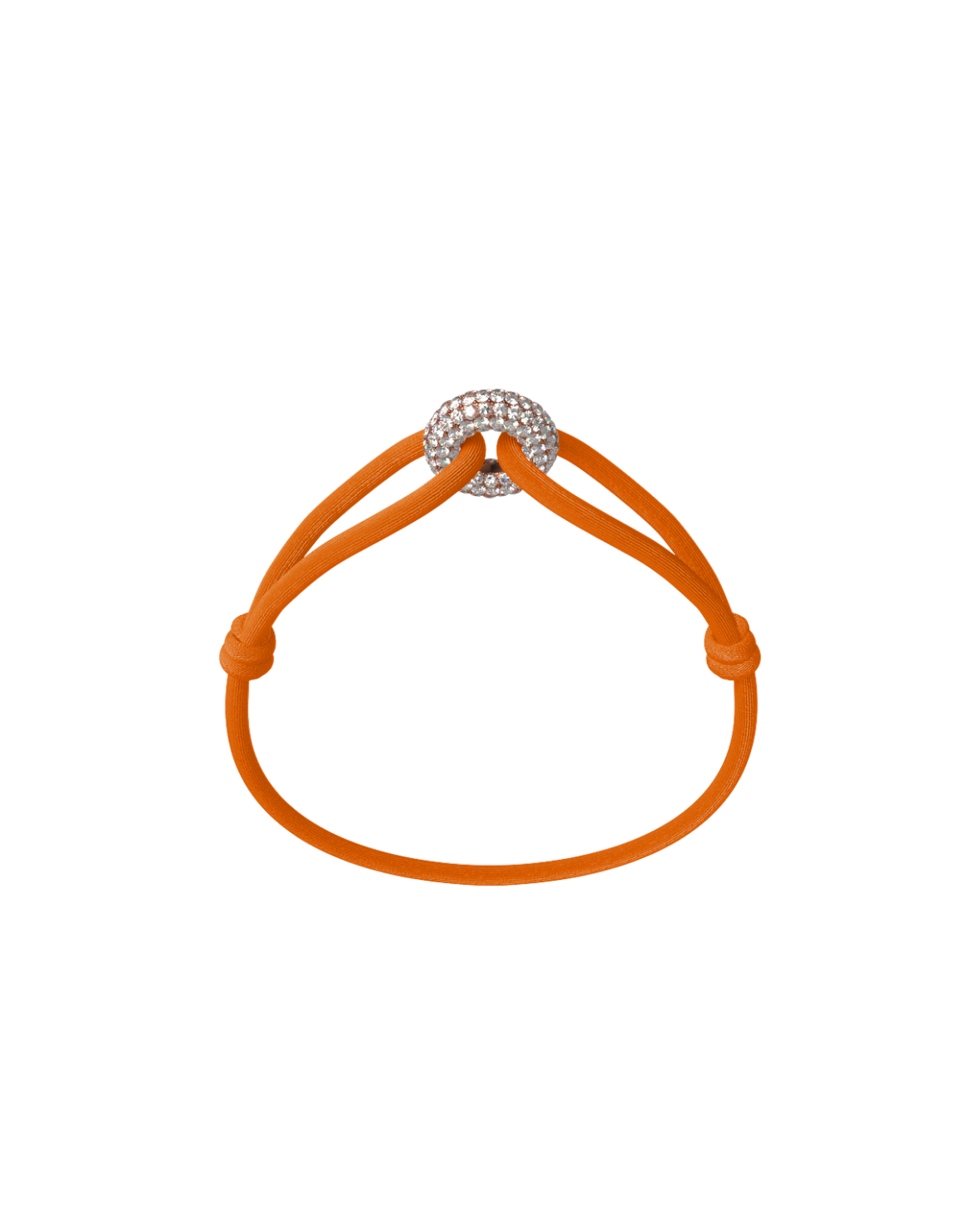 Rose Soho Pave Cord Bracelet