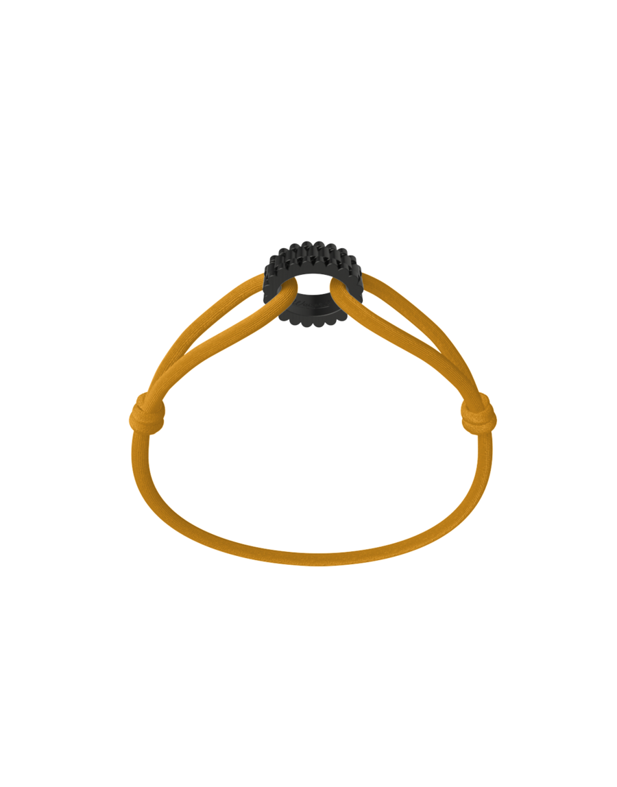 Carbon Regent Cord Bracelet