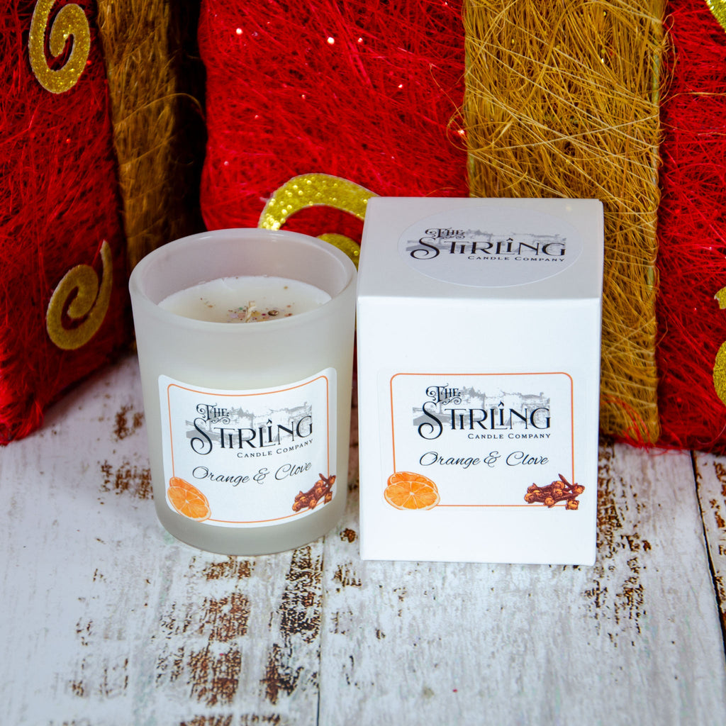 Orange and Clove Small Candle