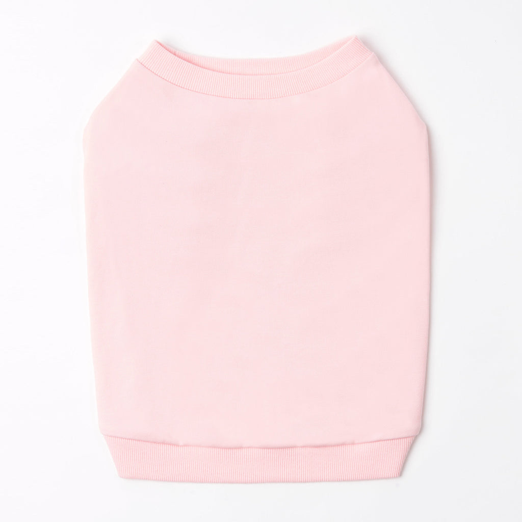 Printed Figure Sweatshirt in Blue and Pink
