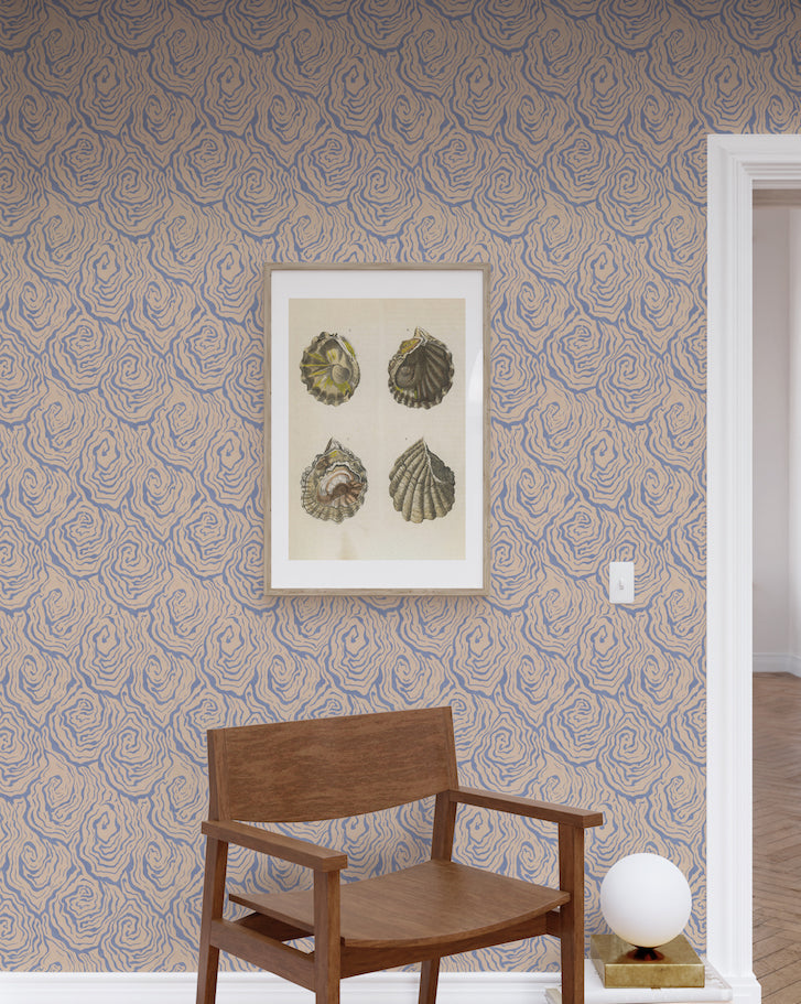 Oysters in Pearl Wallpaper