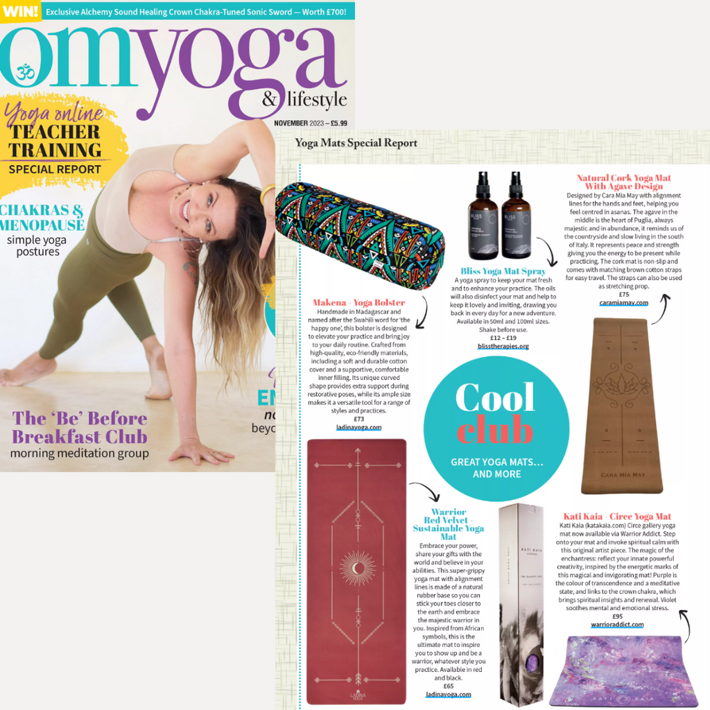Warrior Red Velvet Sustainable Yoga Mat