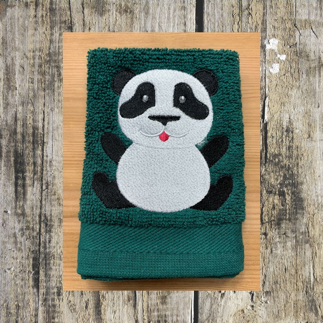 Panda Face Cloth in 10 Colours