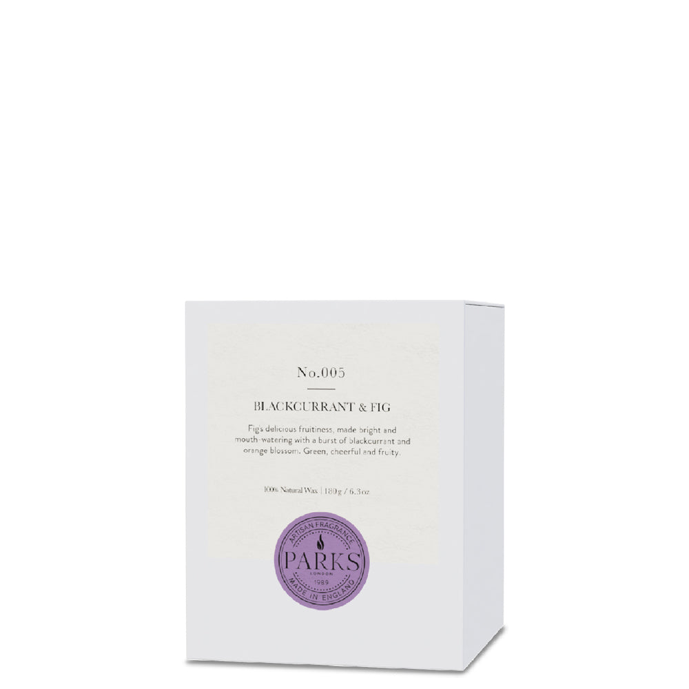 Blackcurrant and Fig 1 Wick Scented Candle 180g