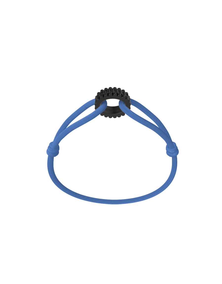 Carbon Regent Cord Bracelet