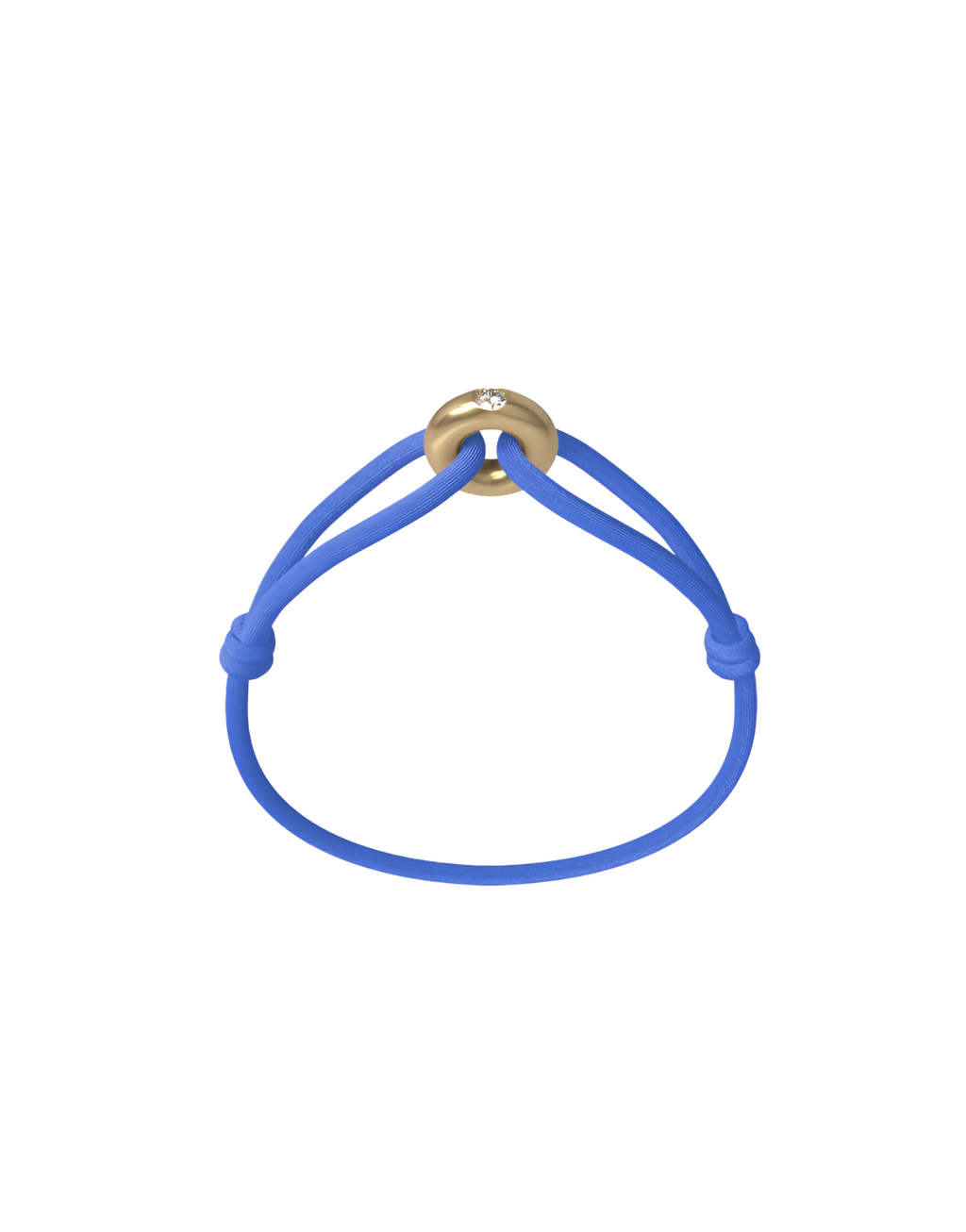 Golden Diamond Cord Bracelet