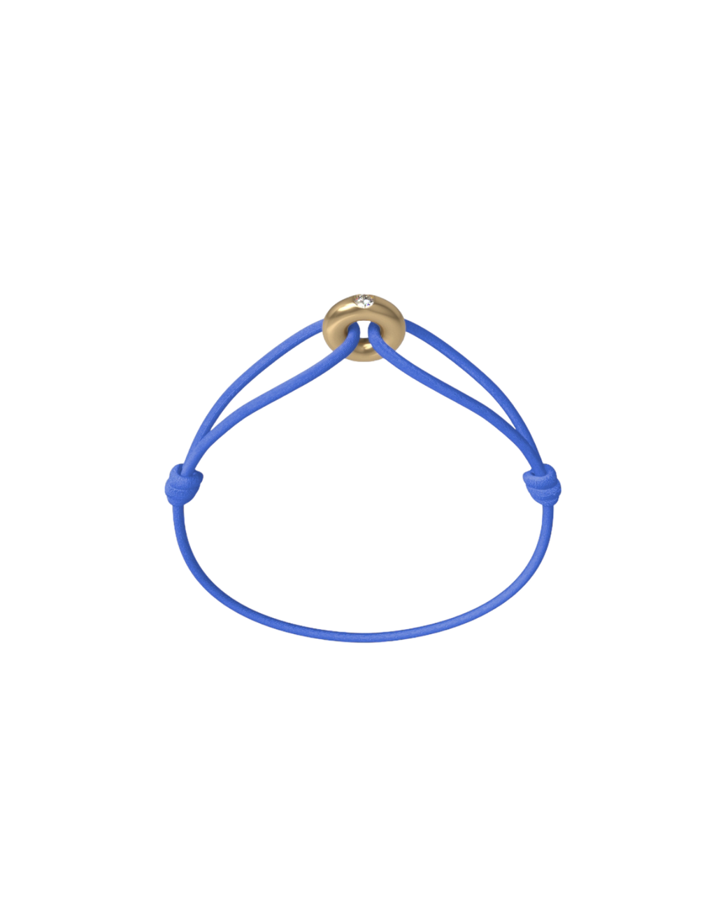 Mini Golden Soho Diamond Cord Bracelet