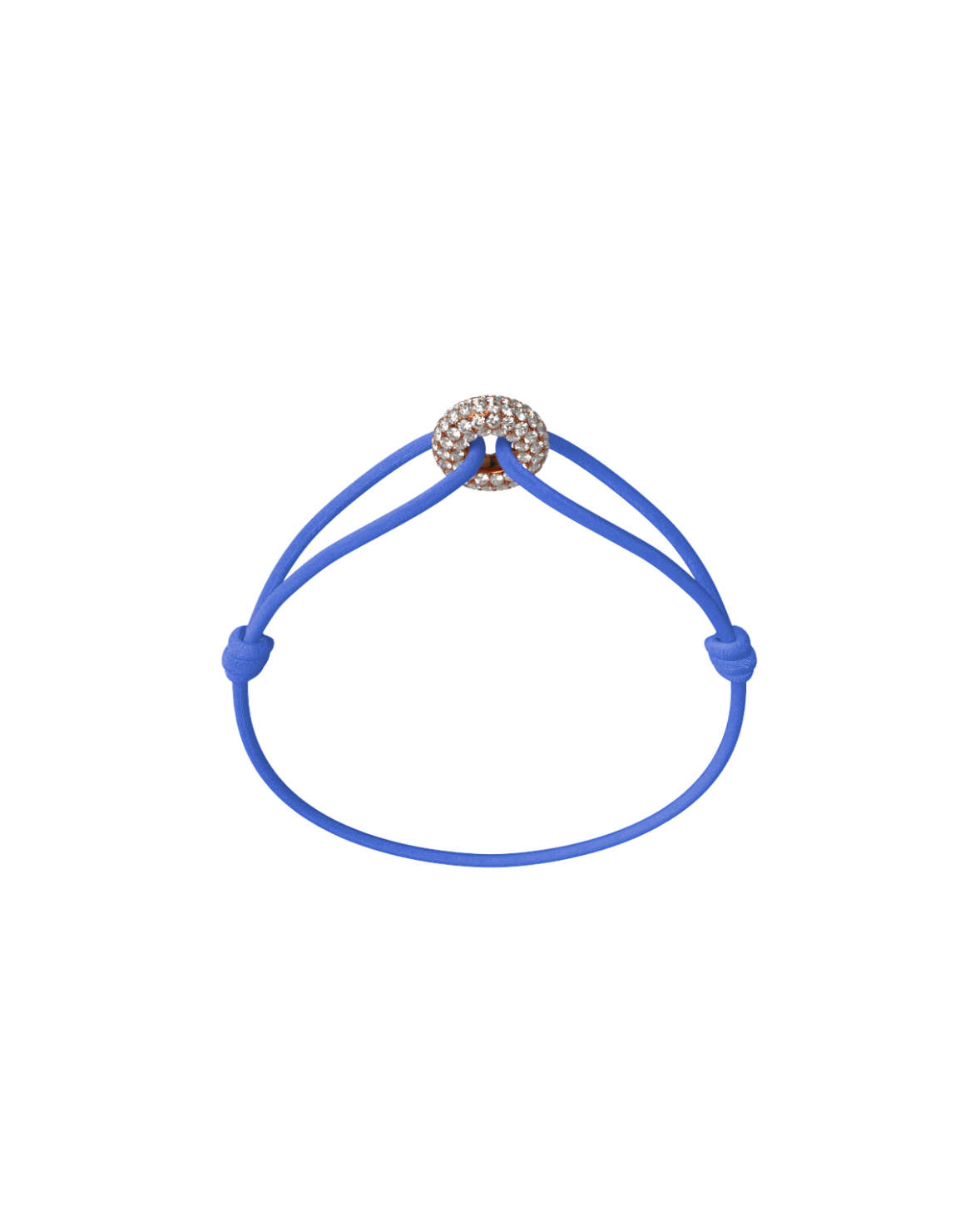 Mini Rose Soho Pave Cord Bracelet