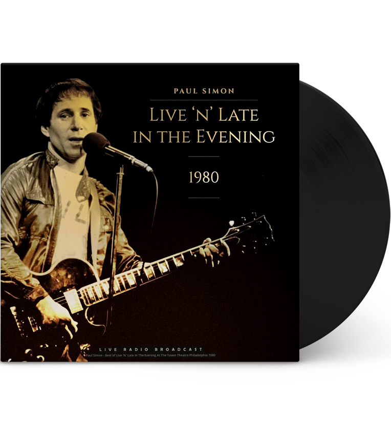 Paul Simon Best of Live in the Evening 1980 12 inch Vinyl Album