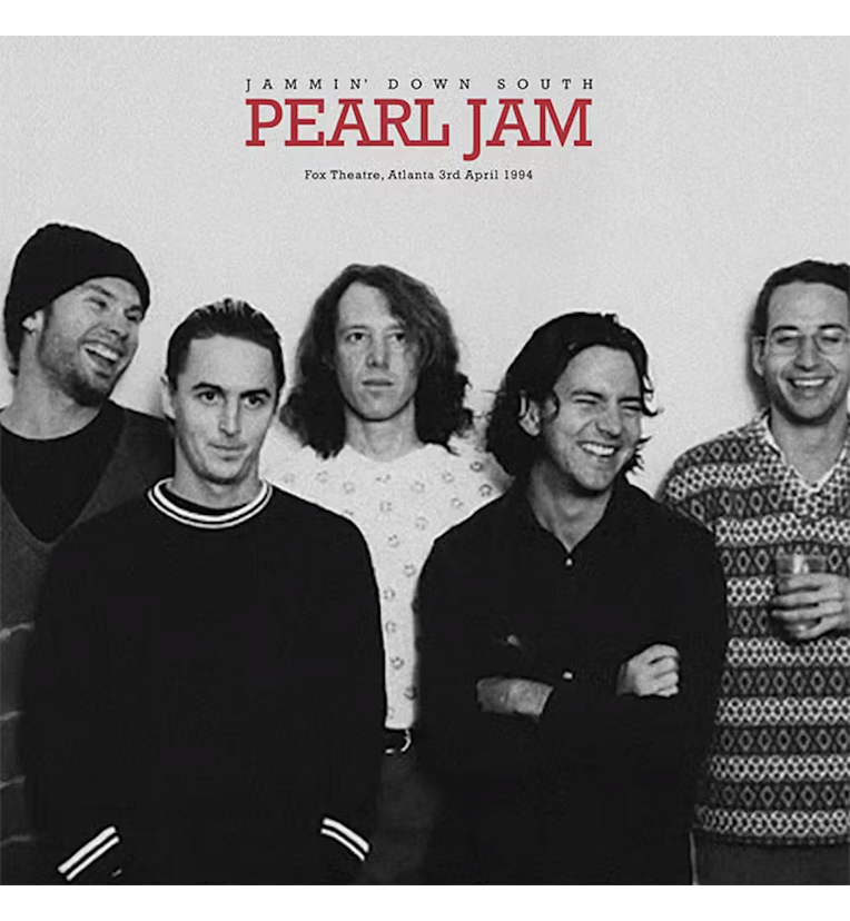 Pearl Jam Jammin Down South Limited Edition 12 Inch Clear Vinyl Album