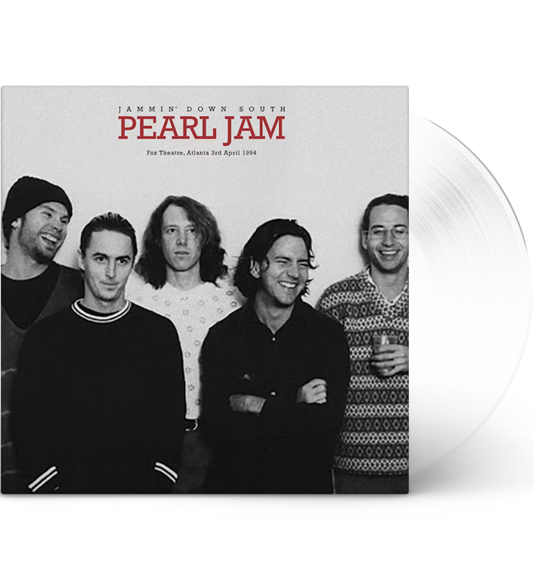 Pearl Jam Jammin Down South Limited Edition 12 Inch Clear Vinyl Album