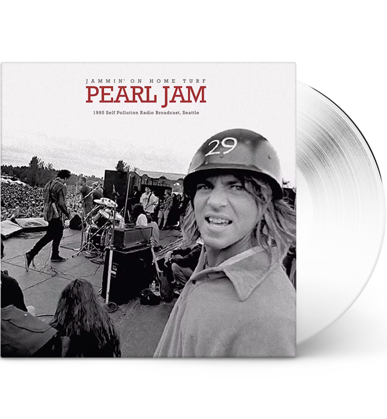 Pearl Jam Jammin On Home Turf Limited Edition 12 Inch Album White Vinyl