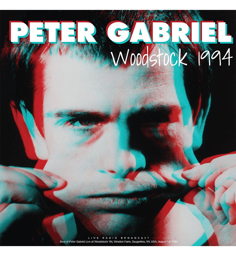 Peter Gabriel Woodstock 1994 12 Inch Album on 180g Vinyl