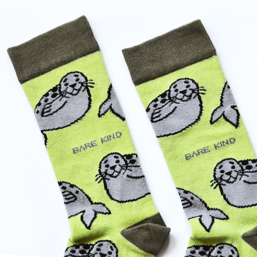 Belly Sliding Bamboo Socks Duo